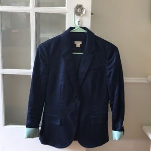 J crew navy blue blazer